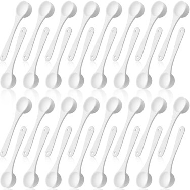 Maxdot 200 Pcs Teaspoon Measuring Spoons Bulk, 5 Ml / 5 Cc/ 1 Tsp