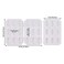 Tomotato Kibbeh Rolls Maker Mold, 9 Grids Meatball Maker Press Tool