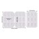 Tomotato Kibbeh Rolls Maker Mold, 9 Grids Meatball Maker Press Tool