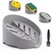 NiHome Silicone Sponge Holder for Kitchen Sink, Fits Scrub Daddy Mommy