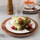 Lehaha Rustic Modern Melamine Dinnerware Sets, Marble Dishes Set for 4