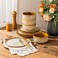 Leratio Ceramic Dinnerware Sets for 4,12-Pcs Porcelain Plates and Bowls Set