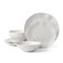 Oneida Terrazzo Cream Melamine 12-Piece Dinnerware Set for 4