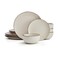 Pfaltzgraff Janelle 12 Piece Dinnerware Set, Service for 4, Cream