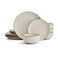 Pfaltzgraff Janelle 12 Piece Dinnerware Set, Service for 4, Cream