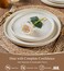 AmorArc Stoneware Dinnerware Sets for 6,18 Pcs Plates and Bowls Set