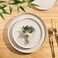 AmorArc Stoneware Dinnerware Sets for 4,12 Piece Plates and Bowls Sets