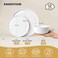 Kingstone 12-Piece Bone China Dinnerware Sets, White