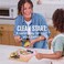 Ello Clean Start Ceramic Toddler Plates with Sleeves, 2 Pack, Dewdrop