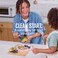 Ello Clean Start Ceramic Toddler Plates with Sleeves, 2 Pack, Dewdrop