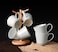 Famiware Saturn Coffee Mugs for 6, 12 Oz Ceramic Stoneware Mug Cup Set