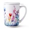 AmorArc Tea Cup with Infuser and Lid, 18OZ Loose Leaf Tea Mug with Steeper