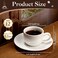 Maxdot 12 Set 2.7 Oz Porcelain Espresso Cups and Saucers White