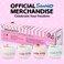 Silver Buffalo Sanrio Hello Kitty Sugar Bows, 3D Mini Cup Set, 4PK, 3.5oz