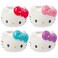 Silver Buffalo Sanrio Hello Kitty Sugar Bows, 3D Mini Cup Set, 4PK, 3.5oz
