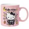 Silver Buffalo Sanrio Hello Kitty Web, Wax Resist Ceramic Pottery Mug, 20OZ