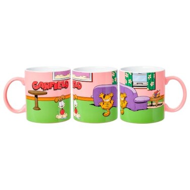 Silver Buffalo Garfield Odie Comic, Ceramic Mug, 20OZ