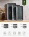 Famiware Serving Platters Set of 3 Sizes - Rectangular, Deep Forest