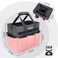 Workpro Garden Tool Bag, 10 Pockets and Shoulder Strap, Pink