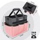 Workpro Garden Tool Bag, 10 Pockets and Shoulder Strap, Pink