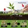Workpro Weed Puller Tool, V-Shaped Forks and Metal Leverage Base