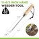 Workpro Dandelion Weeder Puller Tool with Wood Handle