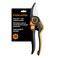 Fiskars Dualaction 2-IN-1 Bypass Pruners, 1" Cut Capacity Garden Clippers