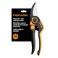 Fiskars Dualaction 2-IN-1 Bypass Pruners, 1" Cut Capacity Garden Clippers