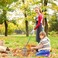 Workpro Rake, Small Rake for Leaves with 72 Adjustable Long Handle