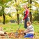 Workpro Rake, Small Rake for Leaves with 72 Adjustable Long Handle