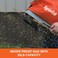Agri-Fab Handheld Bag Seeder Spreader, 25 Lb Capacity with Waterproof Zipper Bag, Adjustable Shoulder Strap &amp; Rear Baffle, Orange