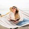 Suncreat Hammocks 14 Ft Quick Dry Hammock with Spreader Bar, Light Gray