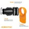 Powertec 70366 4" Integrated Blast Gate (Patented) with 4" Flex Cuff and 4" Od to 2-1/2" Od Cone Reducer