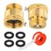 Efield 2PC Efield Anti Siphon Vacuum Breakers Set, 3/4 Inch Backflow Preventer