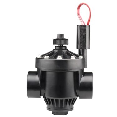 Hunter Pgv 1 in. Sprinkler Valve with Flow Control, Globe/Angle