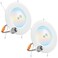 Sunco Lighting Sunco 2 Pack 6 Inch Retrofit LED Recessed Light with Motion Sensor, 5CCT