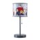 Idea Nuova Table Lamp for Kids, Stick Lamp with Printed Shade &amp; Pull Chain, Bedroom or Nursery Nightstand Lighting, Peanuts