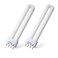 Dameiol Fls/E9W Camping Lantern Bulb, 6400K, 5.5 Inch, 2 Pack