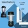 Dameiol Fls/E9W Camping Lantern Bulb, 6400K, 5.5 Inch, 2 Pack