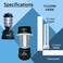 Dameiol Fls/E9W Camping Lantern Bulb, 6400K, 5.5 Inch, 2 Pack