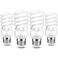 Barfelty Cfl Light Bulbs E26 Base T2 Spiral 13W 2700K Warm White (4-Pack)