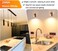 Vinaco Halogen PAR20 Flood Bulb Dimmable 39W 120V Warm White 2800K E26 Base