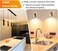 Vinaco Halogen PAR20 Flood Bulb Dimmable 39W 120V Warm White 2800K E26 Base