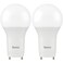 Sunco Lighting Sunco 2 Pack GU24 LED Light Bulbs, 2 Prong, 9W=60W, 5000K, Dimmable