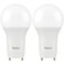 Sunco Lighting Sunco 2 Pack GU24 LED Light Bulbs, 2 Prong, 9W=60W, 5000K, Dimmable