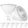 Sunco Lighting Sunco 6 Pack MR16 Two Pin LED Light Bulbs, 5W=50W, Dimmable