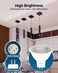 Sunco Lighting Sunco 6 Pack MR16 Two Pin LED Light Bulbs, 5W=50W, Dimmable