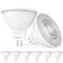 Sunco Lighting Sunco 6 Pack MR16 Two Pin LED Light Bulbs, 5W=50W, Dimmable