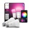 Philips Hue Smart LED A19 Bulb, 2-Pack