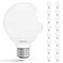 Sunco Lighting Sunco 16 Pack G25 LED Light Bulb, Globe, Vanity Bathroom Mirror, 6W=40W